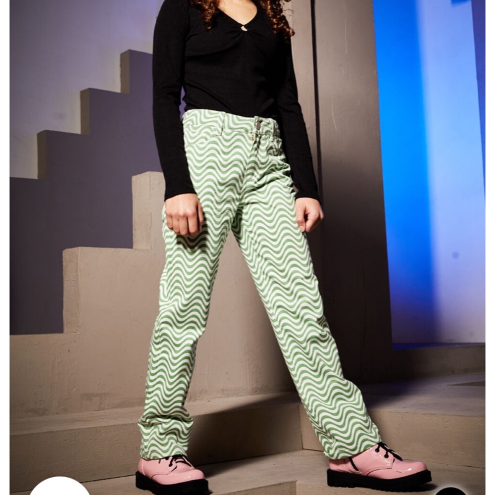 RSQ wave straight leg jeans